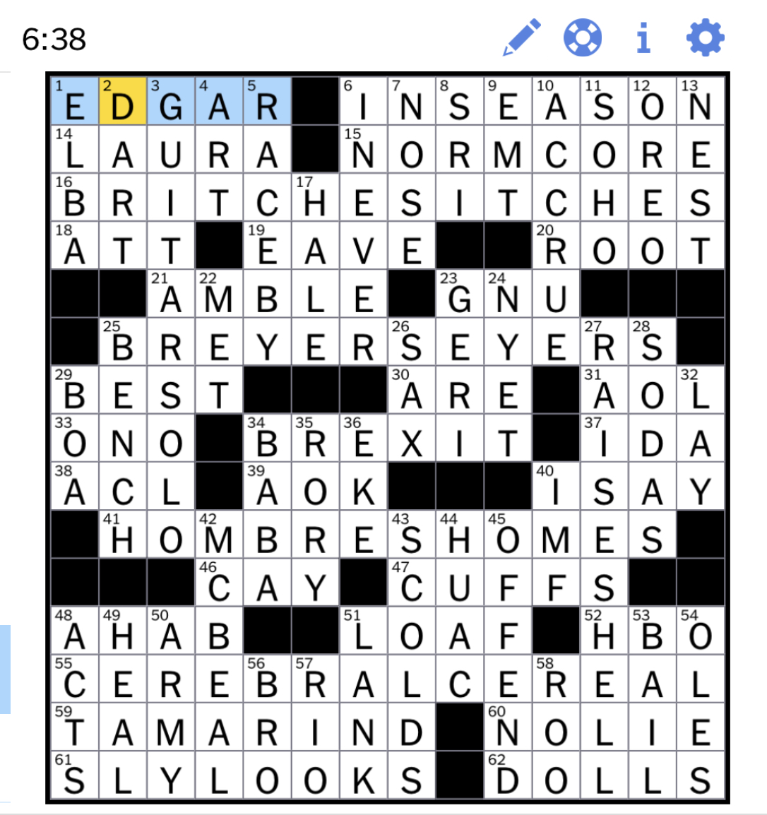 Crossword quickly enlarge times york The New York Times Crossword Puzzle Solved: September 2019