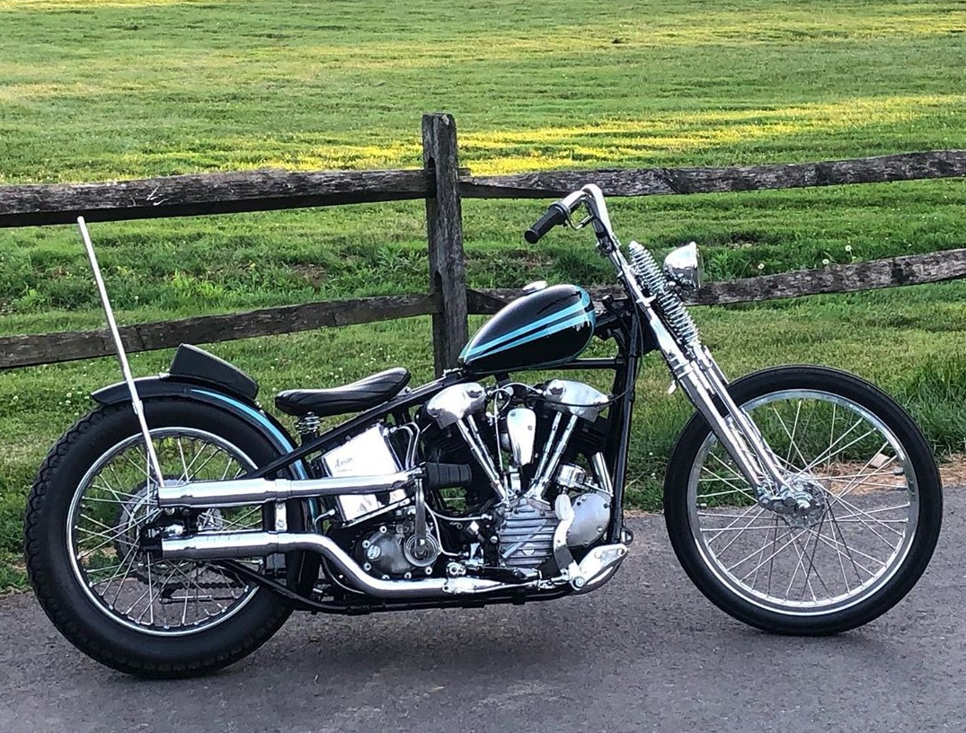 Hell Kustom Harley Davidson knucklehead By Jeff Harnish