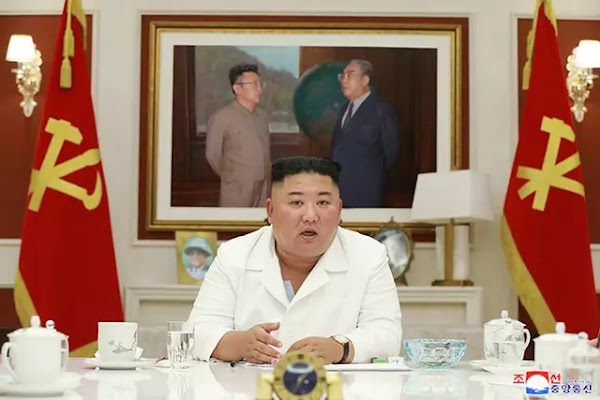 Kim Jong Un presides over Executive Policy Council meeting, August 6, 2020