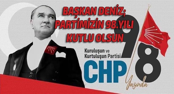Anamur Haber,Anamur Son Dakika,CHP ANAMUR,Durmuş Deniz,