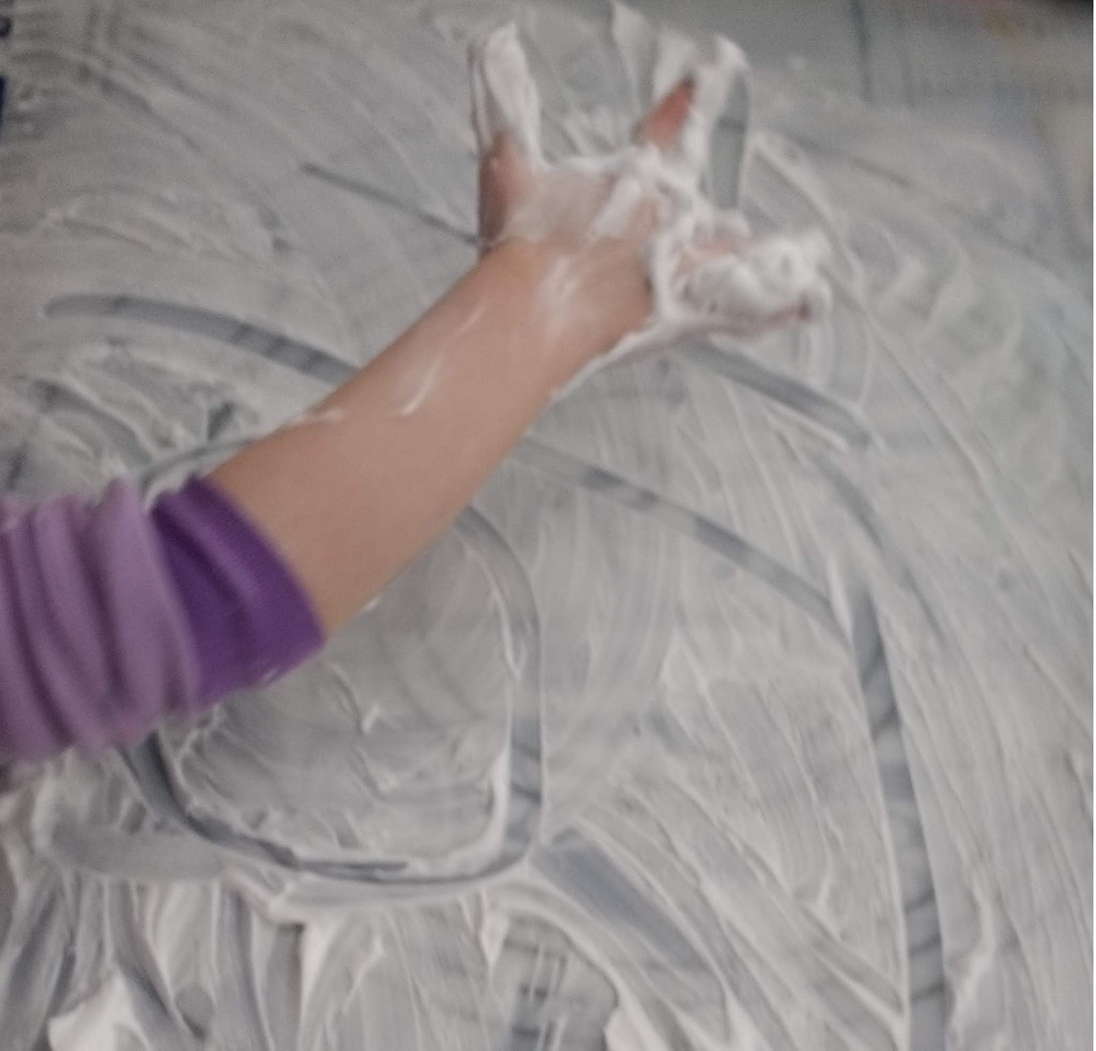 Shaving Cream Writing A Fun Easy Activity for Toddlers, Preschool, and