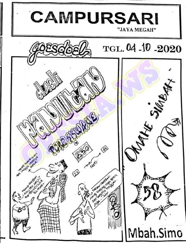 1 New Message Kode Syair Hongkong 4 Oktober 2020 Forum Syair Togel Hongkong Singapura Sydney