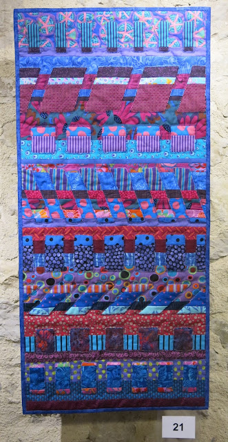 Neuchâtel Patchwork exhibition - Maryline Collioud-Robert quilt