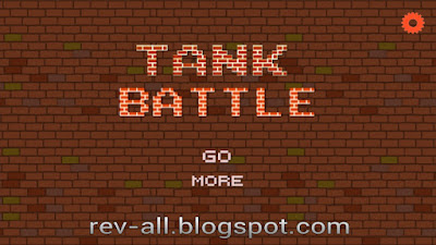 Tampilan utama permainan tank battle 1990 - permainan jadul tank musuh tank di android (rev-all.blogspot.com)