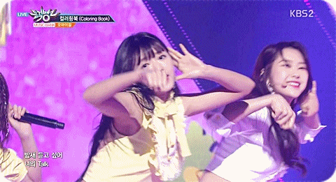 내 맘속 1등아이돌 오마이걸 뮤직뱅크 무대.gif | 인스티즈