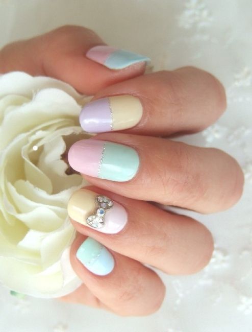 20 Yummy Pastel Nail Art That Will Make You Drool