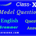 Model Question -2 | English | Class 10  | Question & Answer | Grammar   