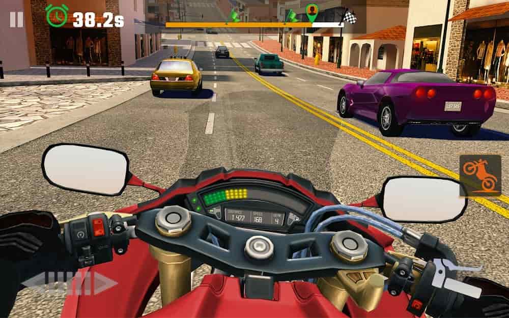 تحميل لعبة moto rider go مهكرة