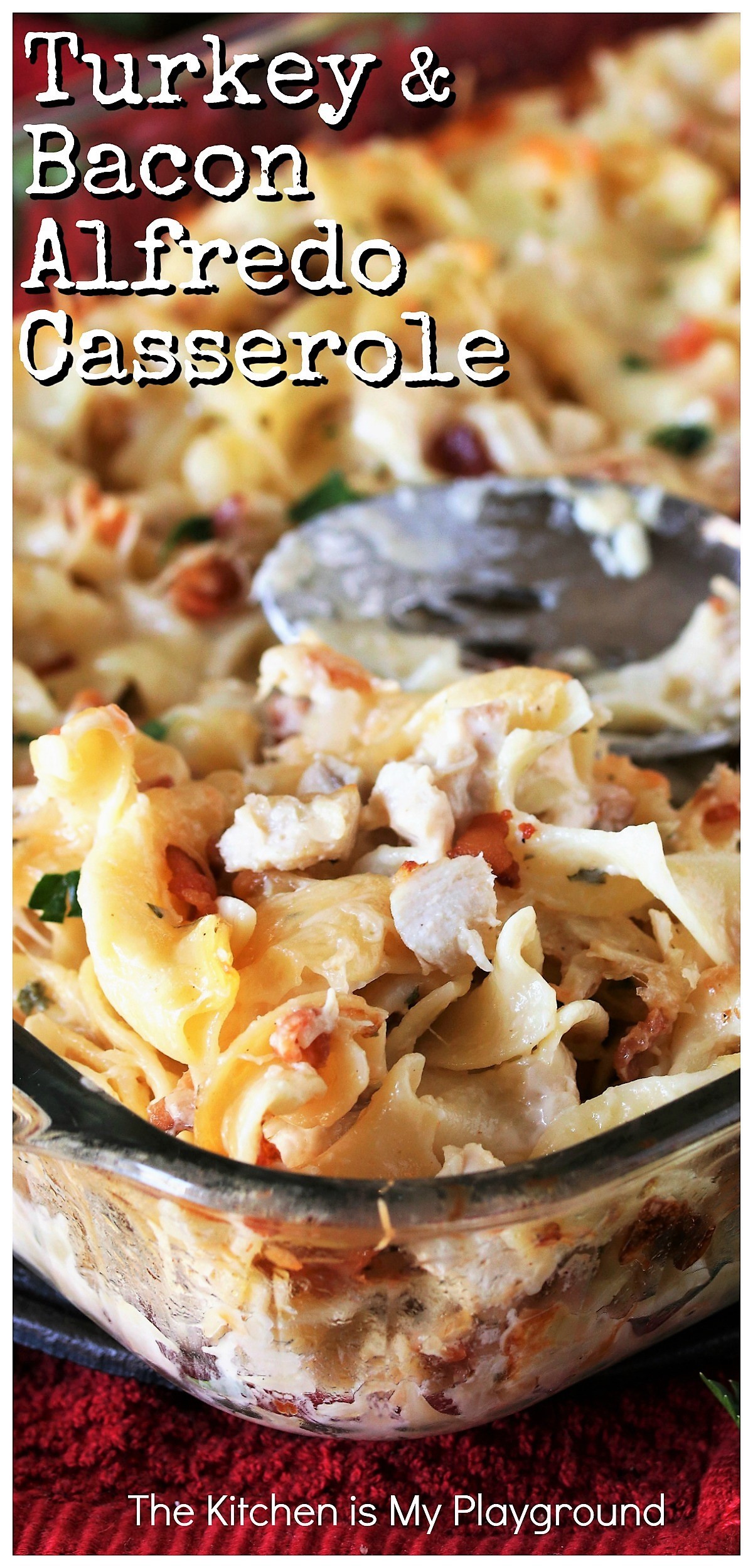 Turkey Alfredo Casserole