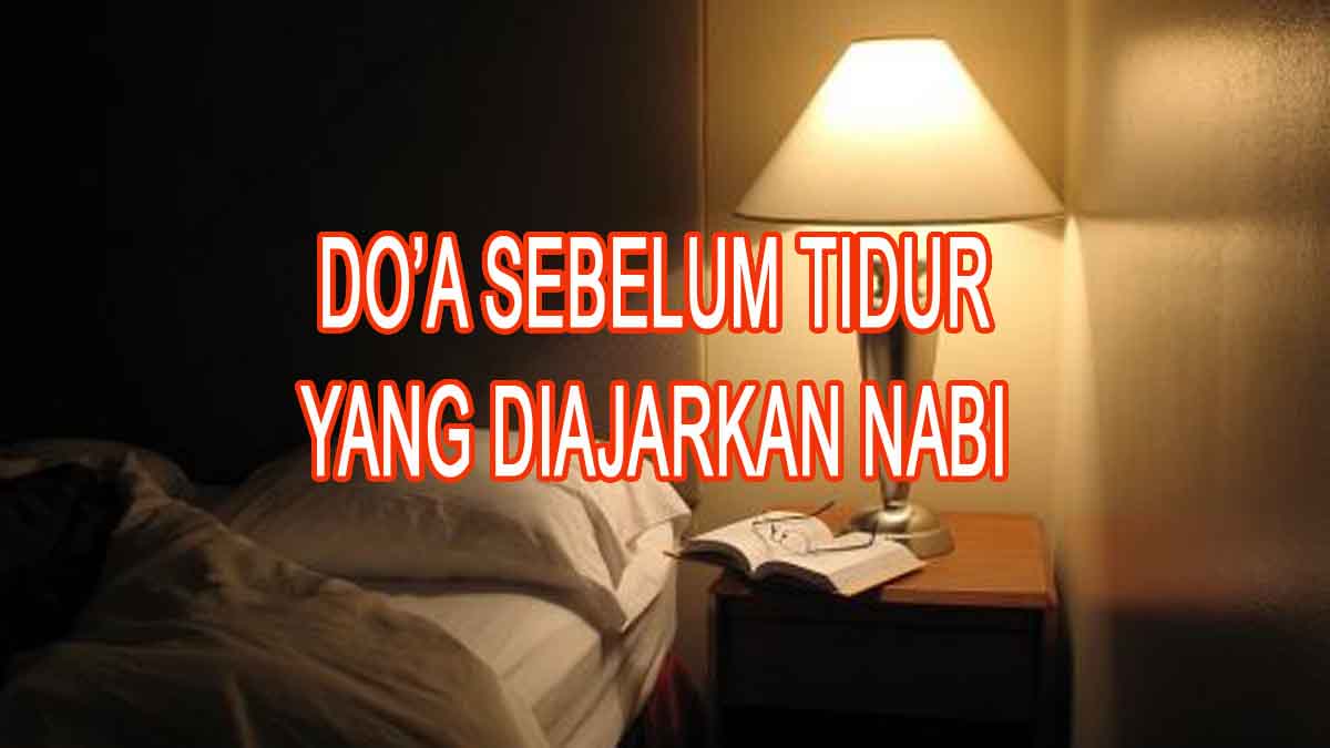 doa sebelum tidur