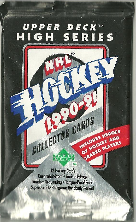 Cards From The Crease A Hockey Card Blog 1990 91 Upper Deck NHL Cards From The Crease A Hockey Card Blog 1990 91 Upper Deck NHL