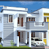 Modern Contemporary House Elevation - 1900 Sq. Ft.