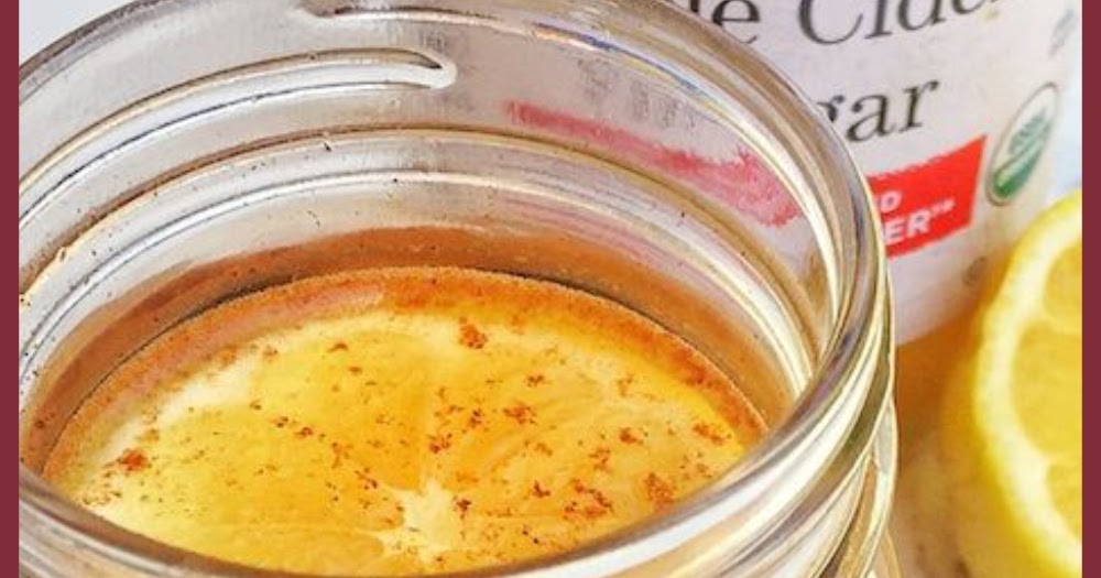 Fat Burning Apple Cider Vinegar Drink To Lose 10 Pounds In 3 Days