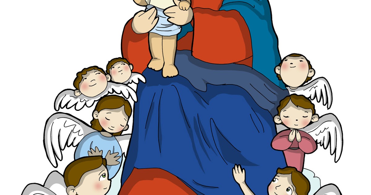 Dibujos para catequesis SANTA MARÍA DE LOS ÁNGELES Dibujos para catequesis SANTA MARÍA DE LOS ÁNGELES