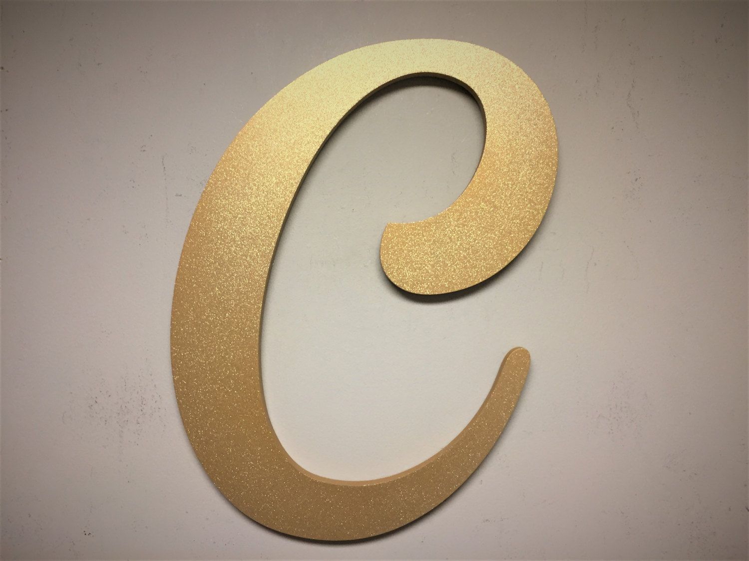 Letter C Wall Decor Thankyou Letter