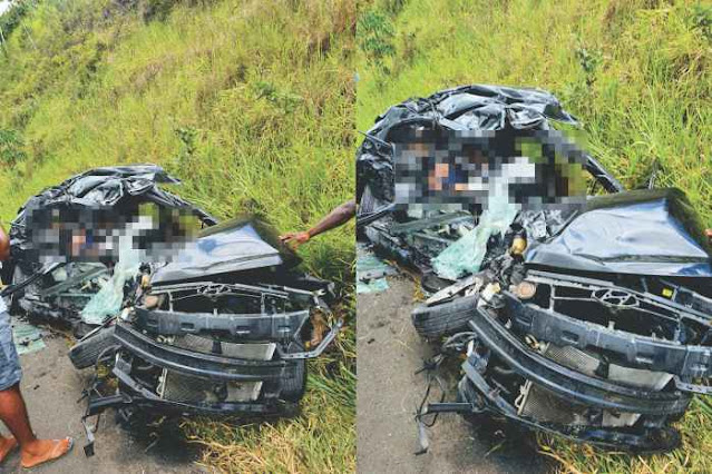 Ibirapitanga – Três pessoas morrem em colisão próximo ao Posto Tenente