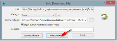 Cara Download File di Google Drive dengan IDM