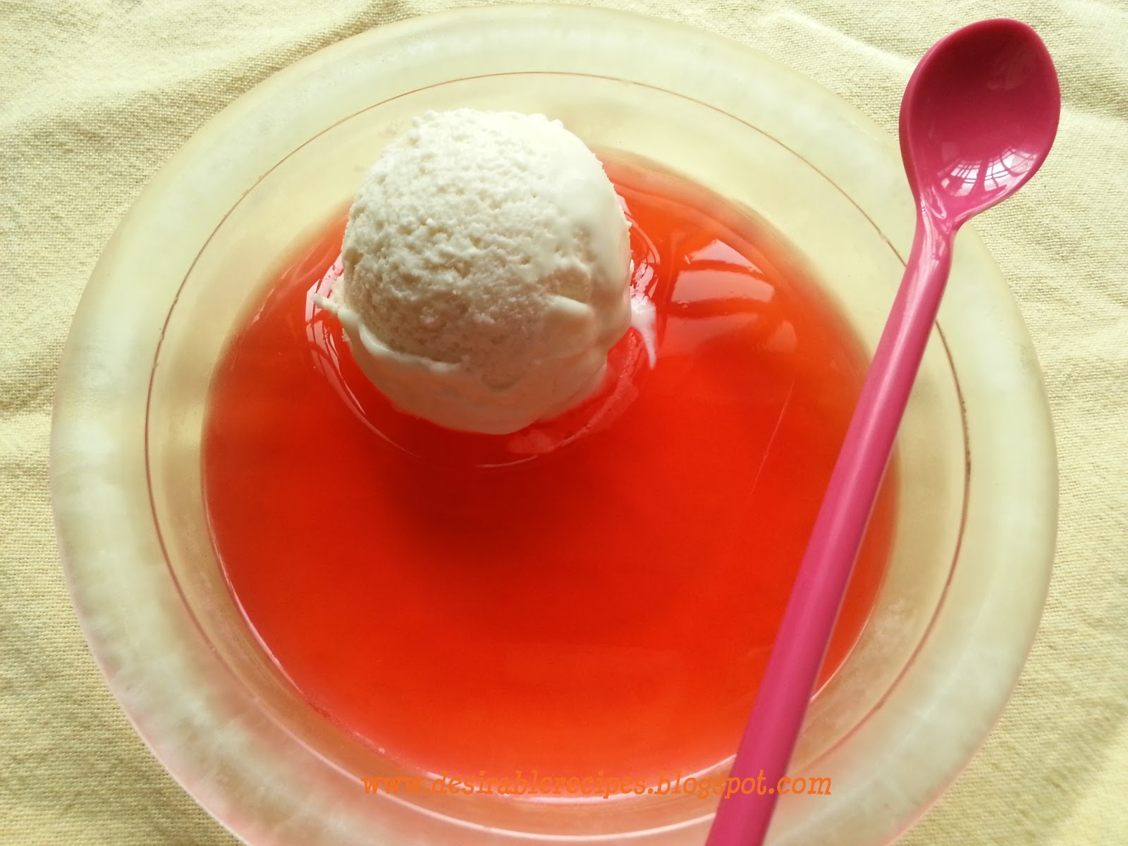 Ice Cream Jelly