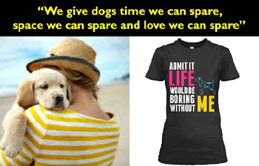 dog slogan t-shirts