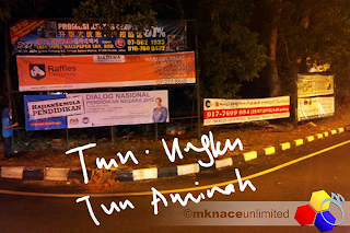 mknace unlimited™ | Pemasangan banner DNPN 2012 Johor
