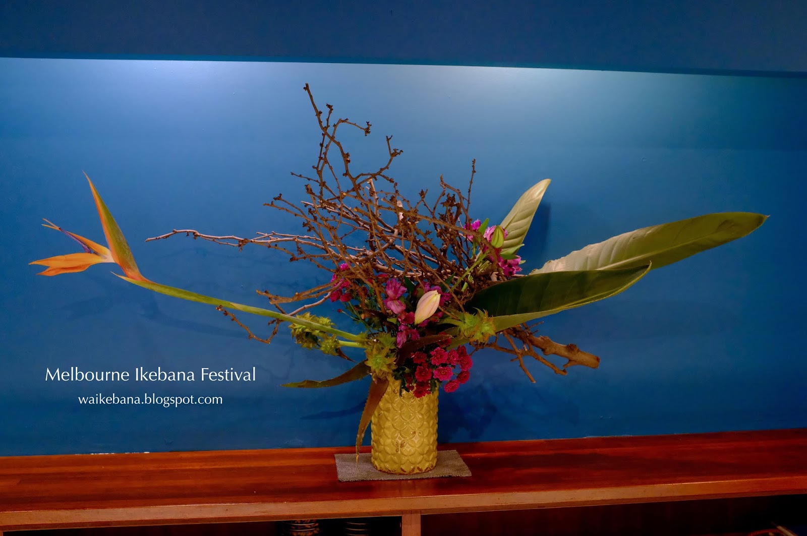 Wa Melbourne Ikebana Festival Update Shoso Shimbo