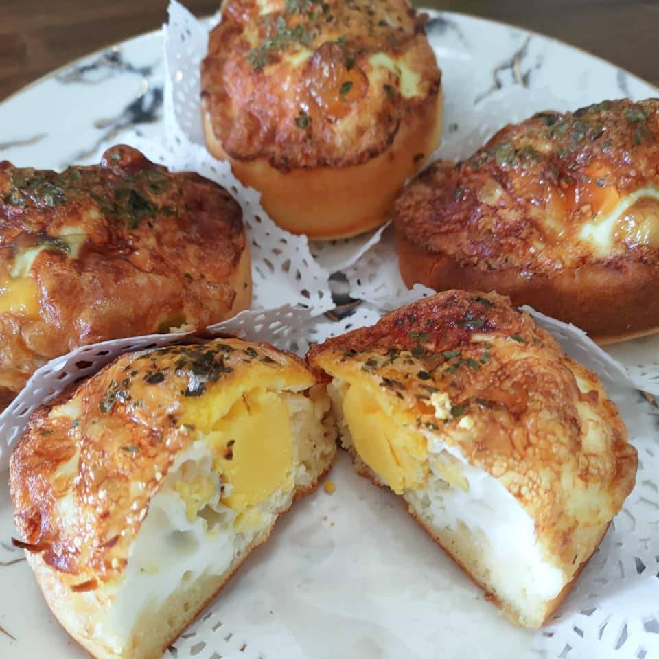 Resipi Air Fryer Korean Egg Bread Street Food Korea Yang Gebu & Enak