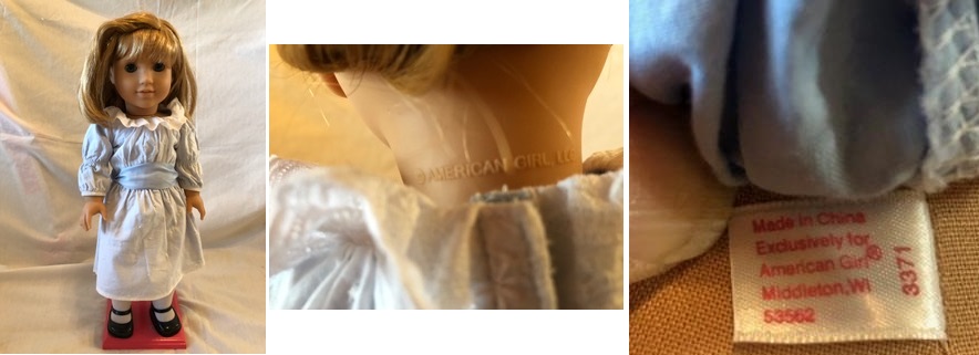 american girl doll neck stamp