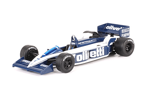 Brabham BT55 1986 Riccardo Patrese 1:43 Formula 1 auto collection panini