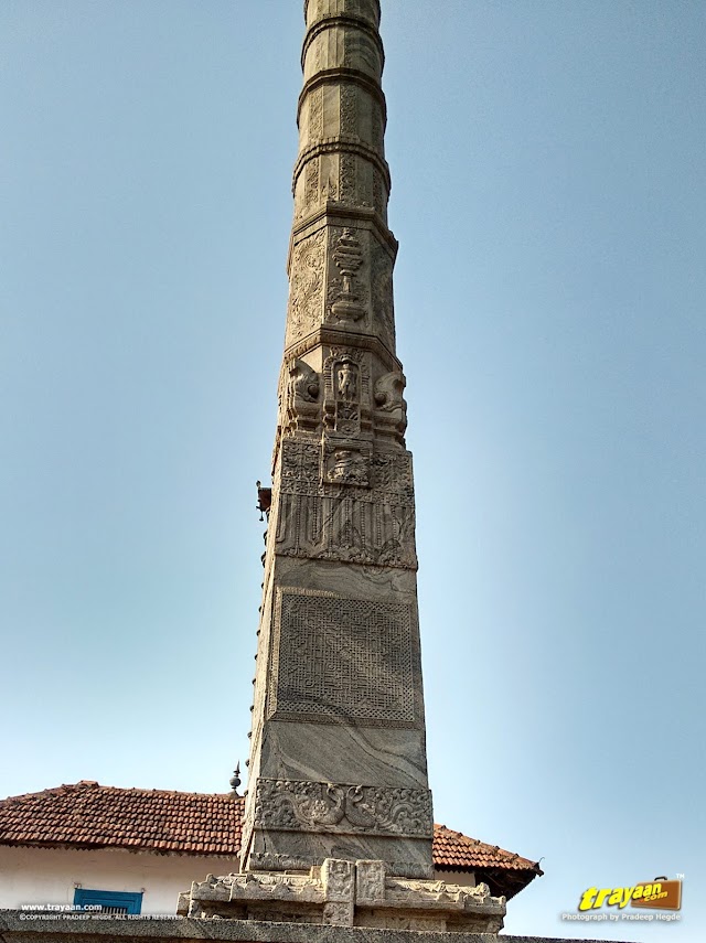 Great Manasthambha of Hiriyangadi in Karkala, Udupi district, Karnataka, India