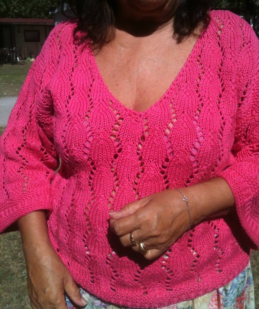 creazioni di Renata Ambrogetti maglie di cotone ai ferri creazioni di Renata Ambrogetti maglie di cotone ai ferri