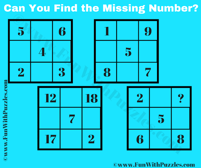 Can you find the missing number in this Logic Puzzle?