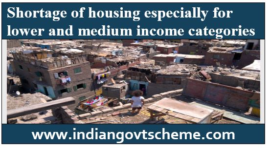 SHORTAGE OF HOUSING