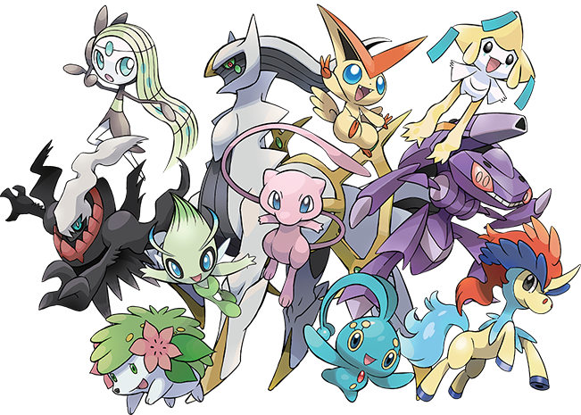 Pokémon Lendário e Pokémon Mítico, qual a diferença? Qual categoria é a  melhor forte?