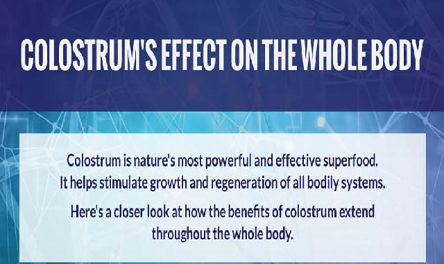 Colostrum’s Effect on the Whole Body #infographic