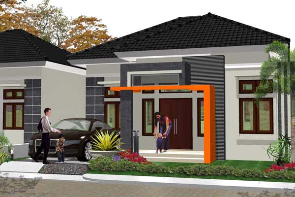 Desain Rumah Minimalis Modern 1 Lantai