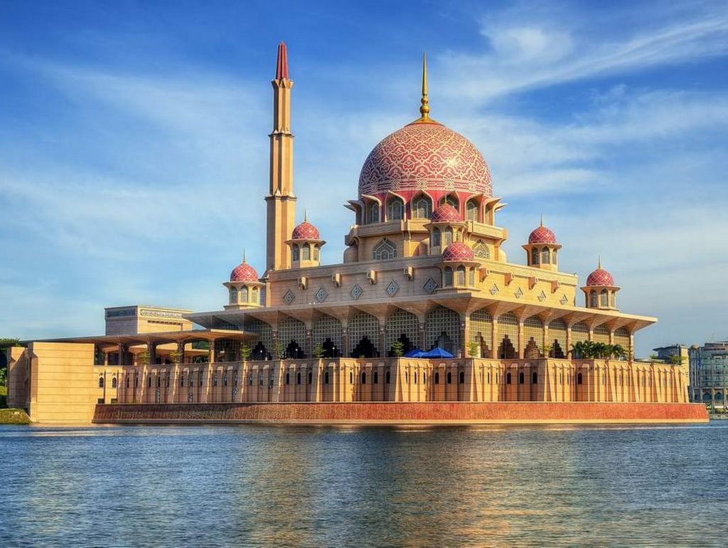 清清的世界旅行圖鑑: 馬來西亞吉隆坡布城(Putrajaya) 粉紅清真寺 ...
