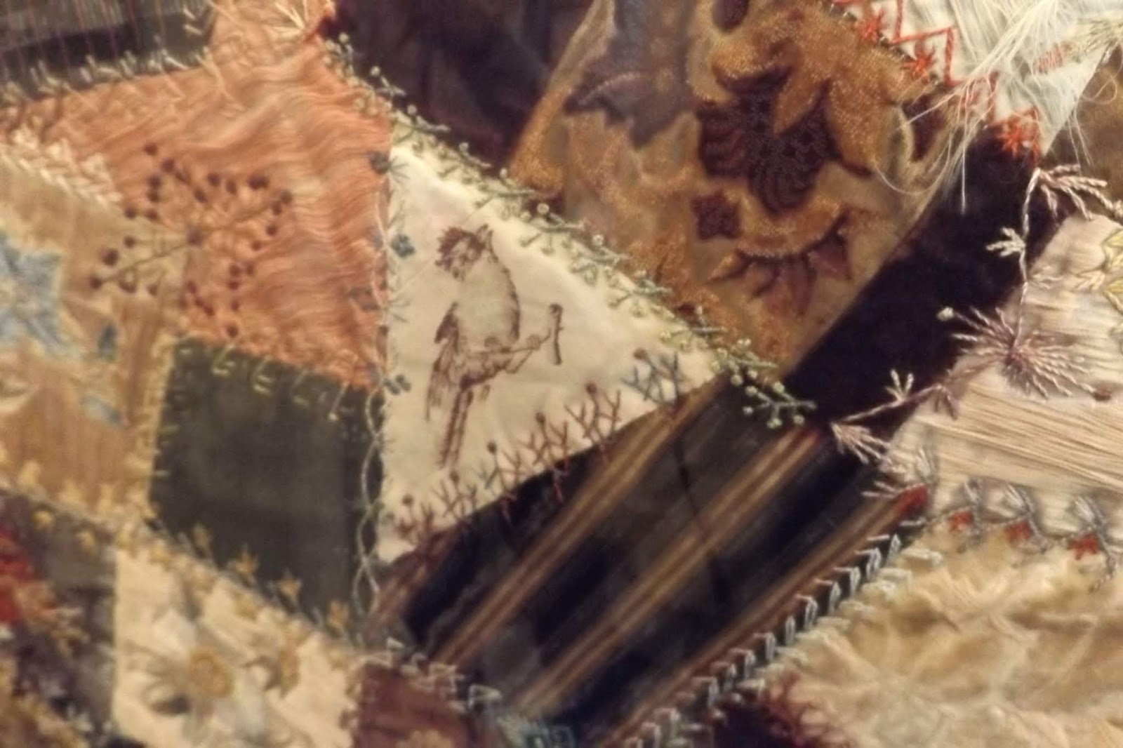 Shawkl Designs Antique Crazy Quilt