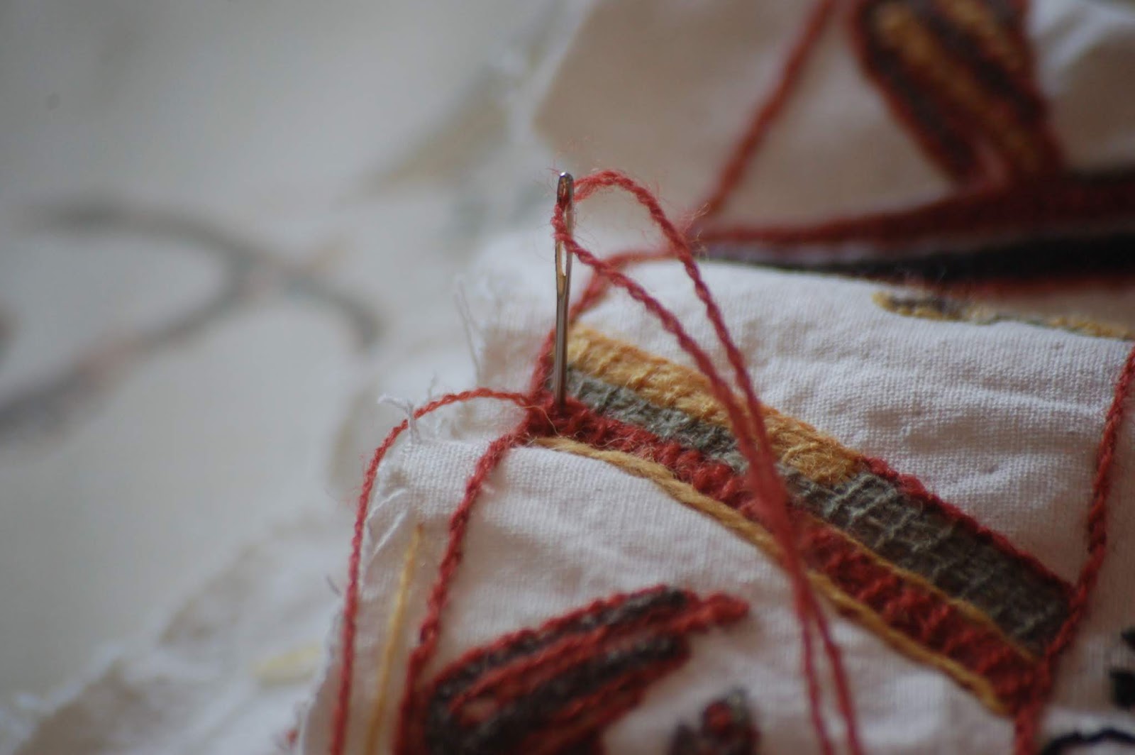 Cornish Needlework Basket Isti Mirant Stella Halley's Comet Bayeux