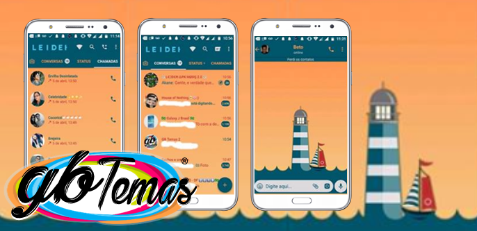 Tema GBWhatsapp - Boat