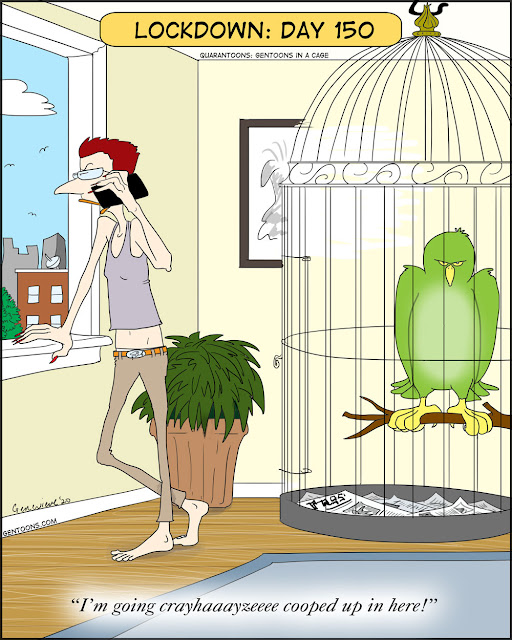 Gentoons: Quarantoon: Lockdown, Day 150