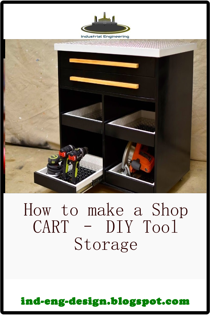 How to make a Shop CART DIY Tool Storage indengdesign