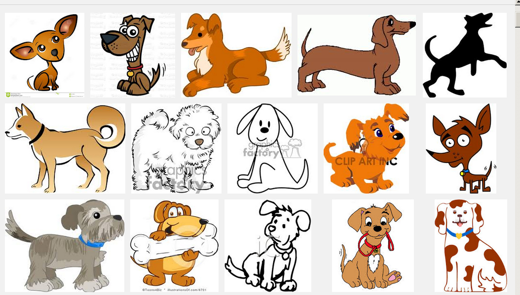 google clip art dogs - photo #5