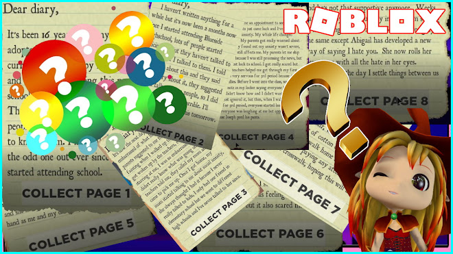 ROBLOX RUMOUR STORY! HALEY'S DIARY PAGES and GETTING ENDING 1