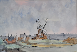 wash line watercolor ink paintings wesson edward watercolour