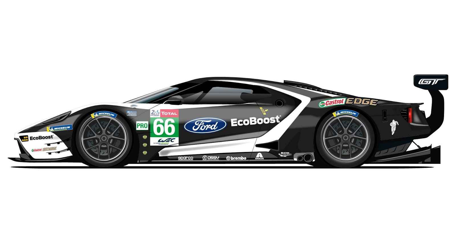 Ford gt40 Racing livery