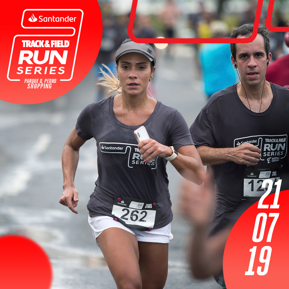 Desconto para Santander Track&Field Run Series Parque Dom Pedro Shopping