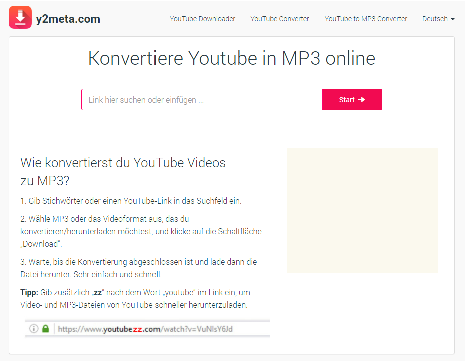 So laden Sie MP3Musik am schnellsten von Youtube herunter
