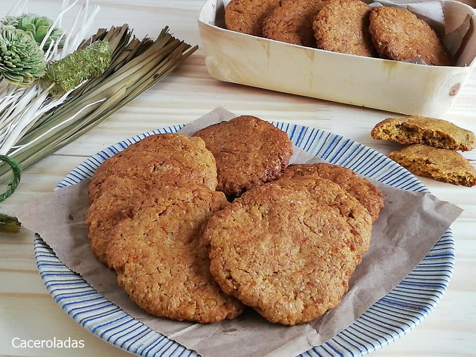 Galletas de calabaza y canela saludables