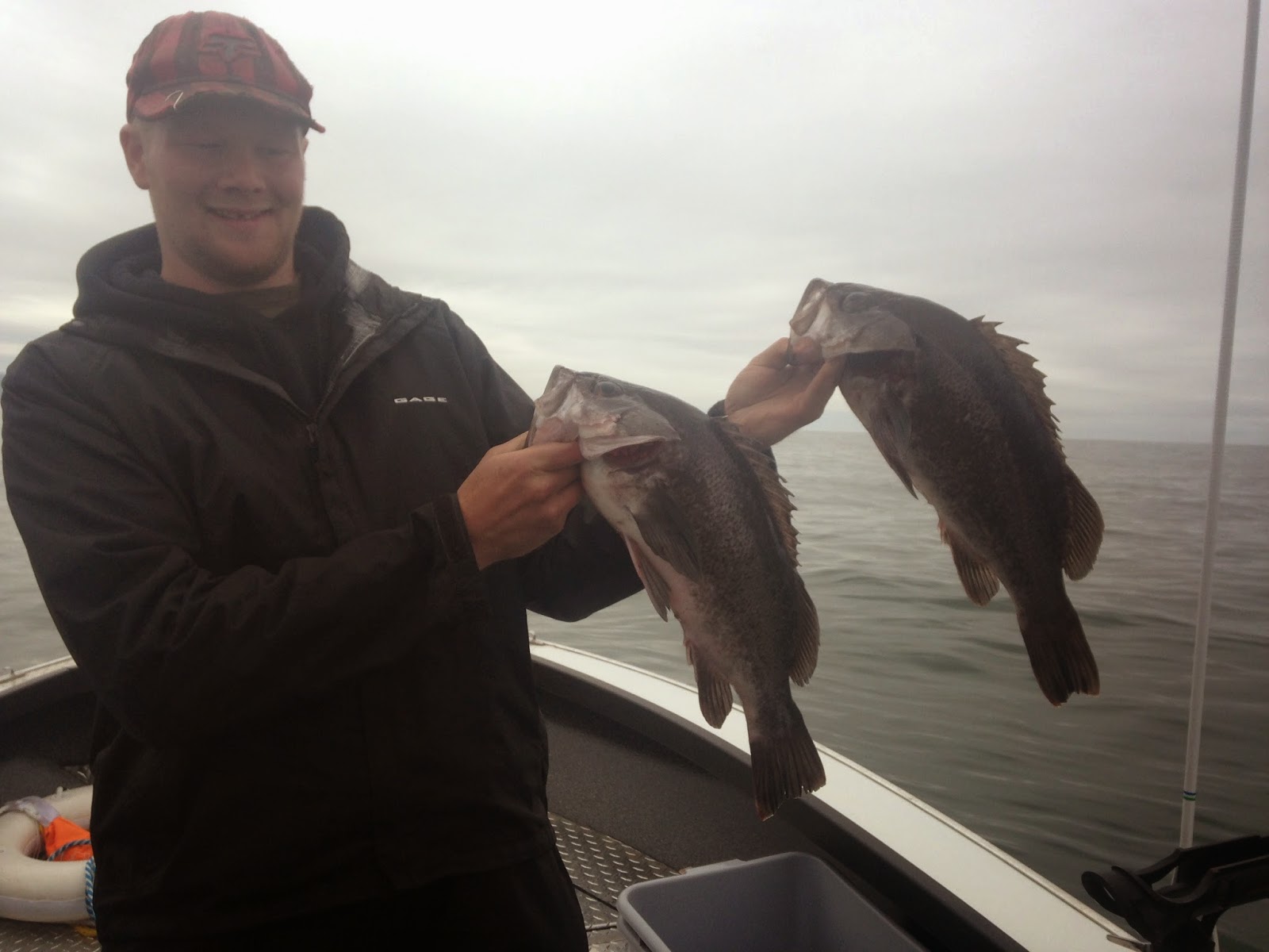 Brookings, Oregon, Fishing Charters Limits of lingcod, rockfish out of Brookings (4282015)