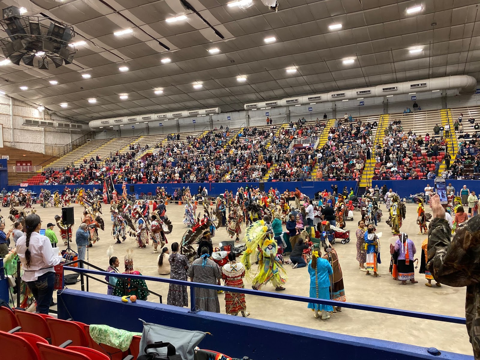 Somewhere In The Middle of Texas Trail Blazing and Pow Wow